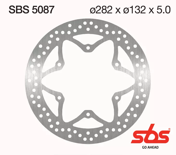 Sbs Jarrulevy Standard - Duell MP varaosat ja tarvikkeet - 122861 - 1