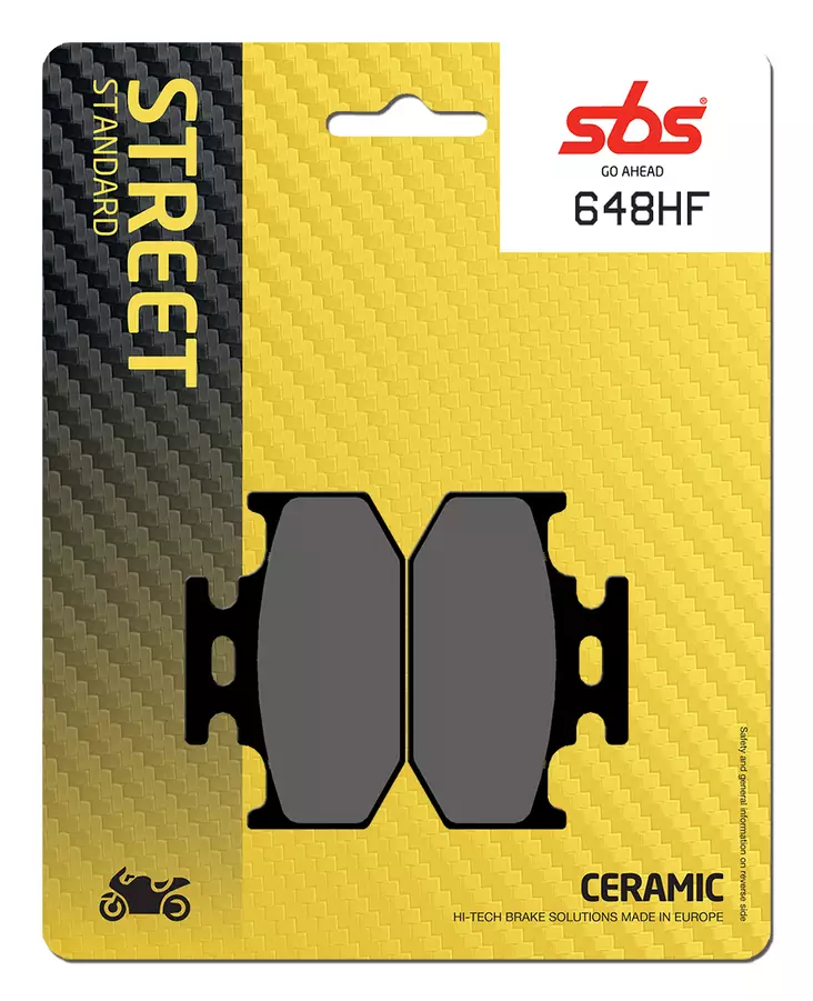 Sbs Jarrupalat Ceramic - Duell MP varaosat ja tarvikkeet - 123401 - 1