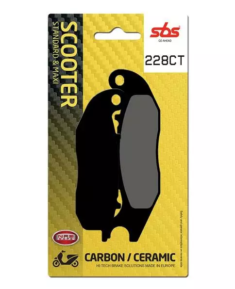 Sbs Jarrupalat Ceramic - Duell MP varaosat ja tarvikkeet - 123661 - 1