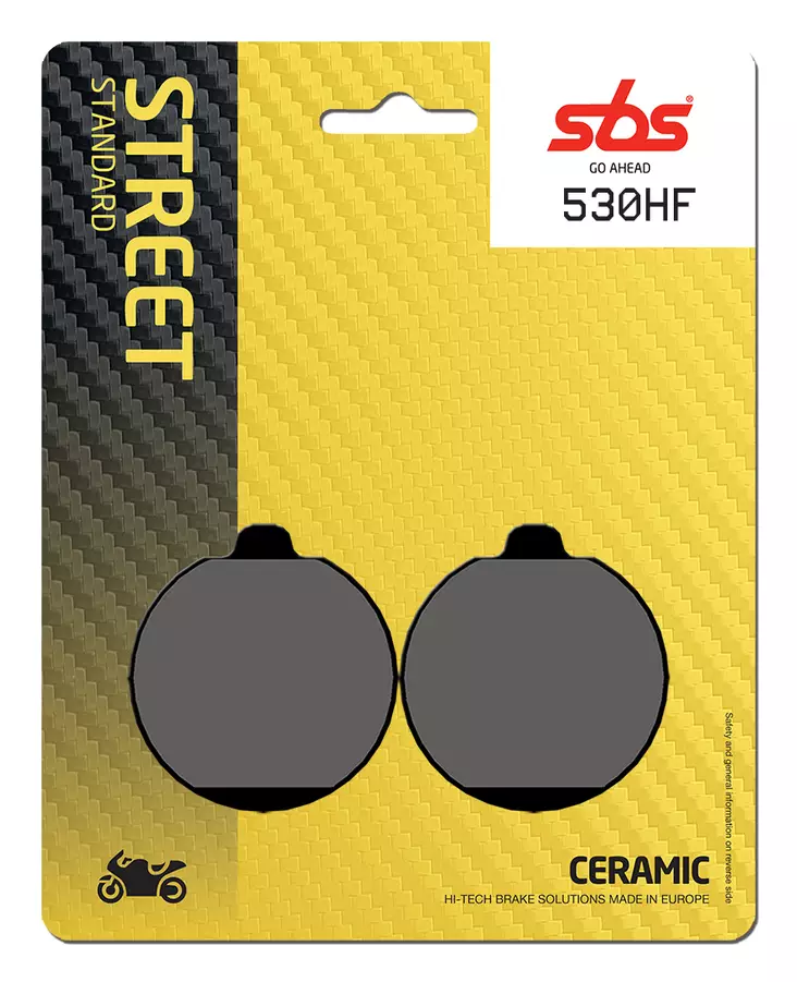Sbs Jarrupalat Ceramic - Duell MP varaosat ja tarvikkeet - 124001 - 1