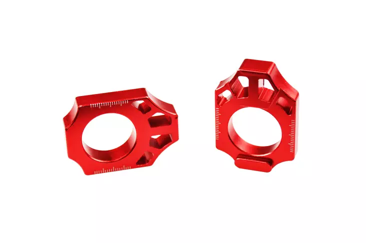 Scar Axle Blocks - Honda Red color - Duell MP varaosat ja tarvikkeet - 75841 - 1