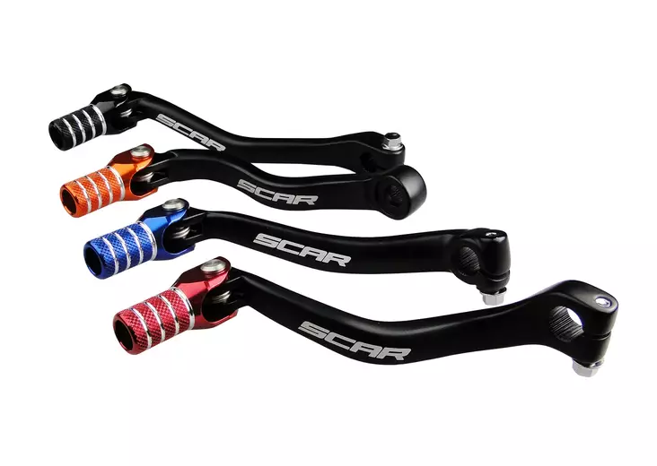Scar Gear Shift Lever - Honda Red tip - Duell MP varaosat ja tarvikkeet - 75701 - 1