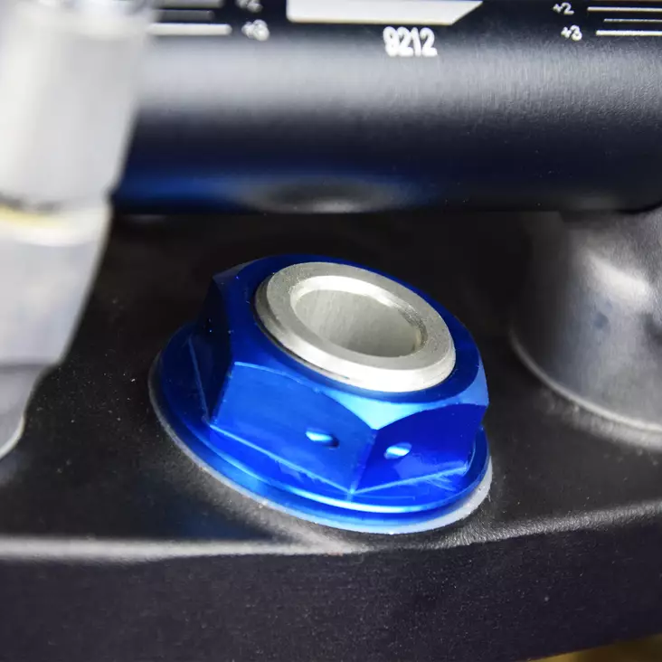 Scar Steering Stem Nut & Tool - Honda/Suzuki/Yamaha Blue Color - Duell MP varaosat ja tarvikkeet - 75901 - 1