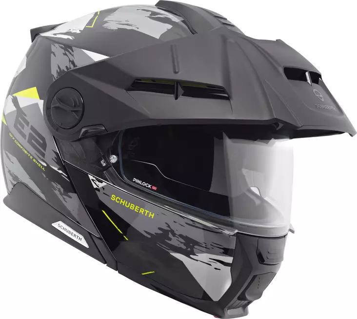 Schuberth Kypärä E2 Trail Keltainen, 61 XL - Duell ajovarusteet - 65571 - 1