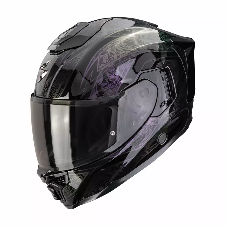 SCORPION Helmet EXO-1500 AIR FANTASY Black-Chameleon, XL - Duell ajovarusteet - 50451 - 1