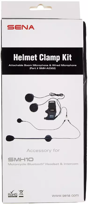 Sena Helmet Clamp Kit - Attachable Boom mic & Wired mic - Duell MP varaosat ja tarvikkeet - 115231 - 1
