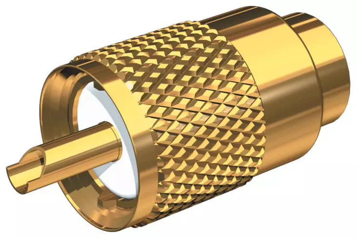Shakespeare PL259 connector with UG176 adapter & DooDad® for RG8X cable - Duell venetarvikkeet - 137731 - 1