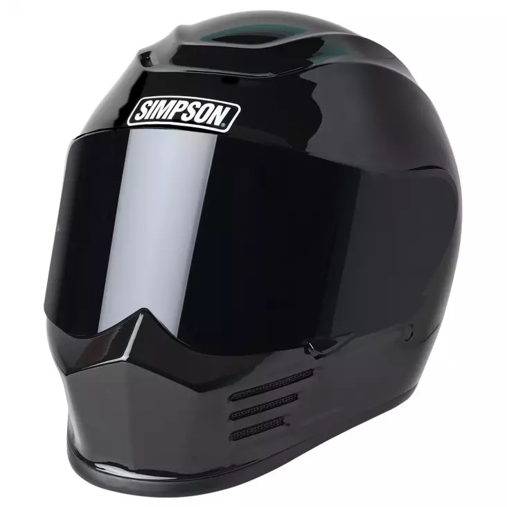SIMPSON Kypärä Speed Matta Musta XS - Duell ajovarusteet - 54911 - 1