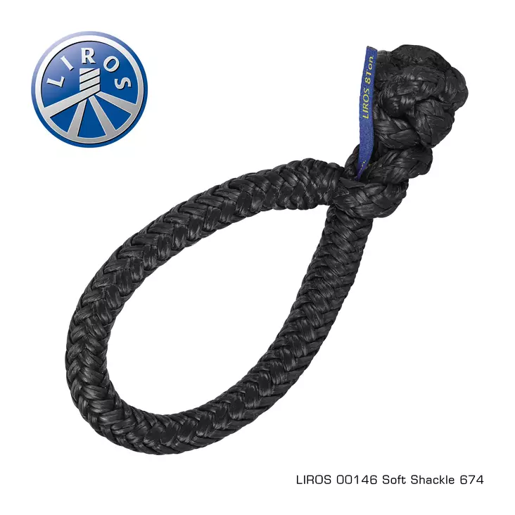 Soft Shackle black 1.5t - Duell venetarvikkeet - 66341 - 1