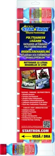 StarTron bensiinin lisäaine 30ml/plo/ltk piikkipakkaus a´riittoisuus 22L - Duell venetarvikkeet - 132551 - 1