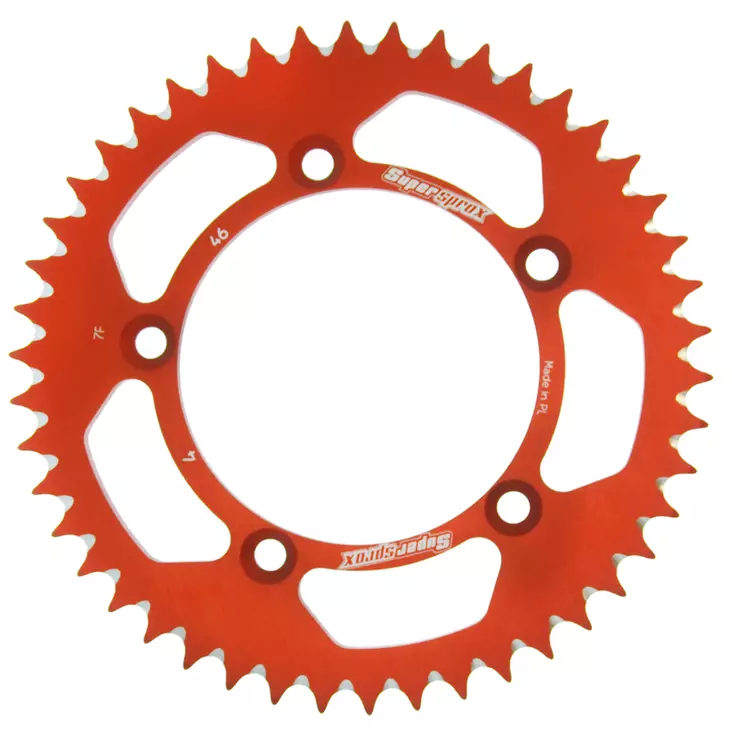 Supersprox Alu Takaratas KTM 60/65SX 97- Oranssi 46 - Duell MP varaosat ja tarvikkeet - 118151 - 1
