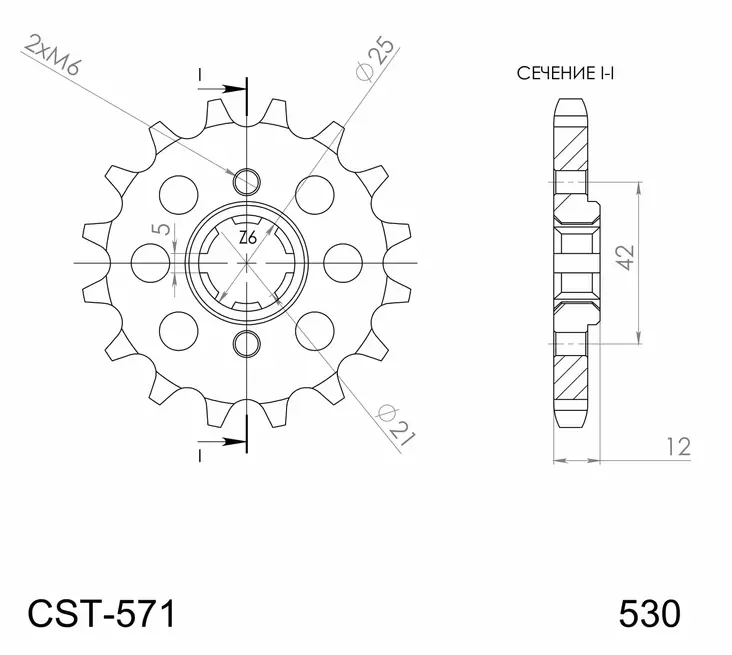 Supersprox / JT Eturatas 571.16 - Duell MP varaosat ja tarvikkeet - 119221 - 1