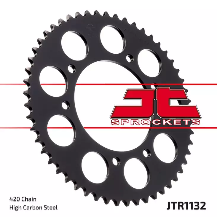 Tec-X Takaratas 53 hammasta (420) Ø102mm Derbi Senda DRD Pro DRD Racing - Duell mopojen varaosat ja tarvikkeet - 119491 - 1