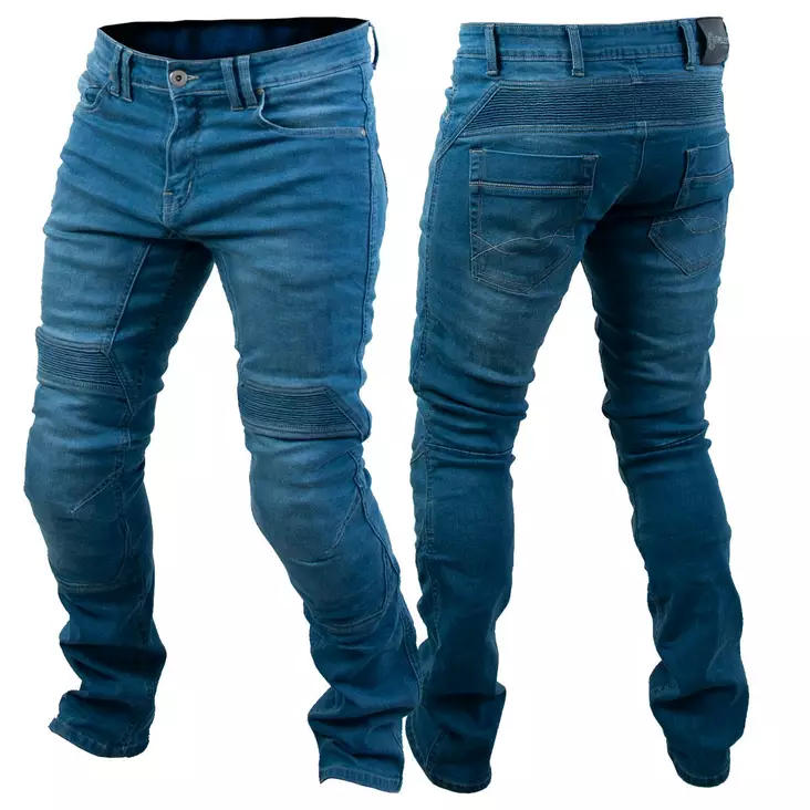 TIMELESS Rascal kevlarfarkku 32/33" sininen stretch CE - Duell ajovarusteet - 50241 - 1