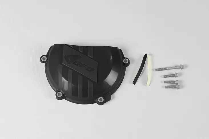 UFO Clutch cover SX-F450 16-EXC450 17-FC450 16-FE450 17- Black - Duell MP varaosat ja tarvikkeet - 49591 - 1