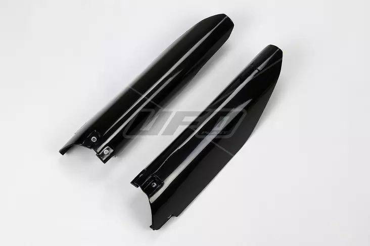 UFO Etuhaarukan suojat RM125/250 07-12 RM-Z250/450 07- Musta 001 - Duell MP varaosat ja tarvikkeet - 49091 - 1
