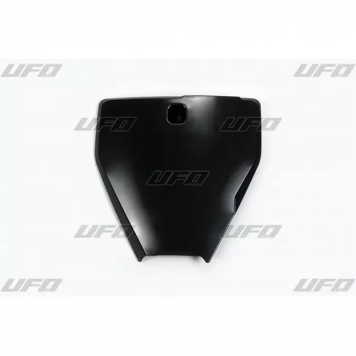 UFO Etunumerokilpi HVA TC85 18-24 Musta 001 - Duell MP varaosat ja tarvikkeet - 48341 - 1