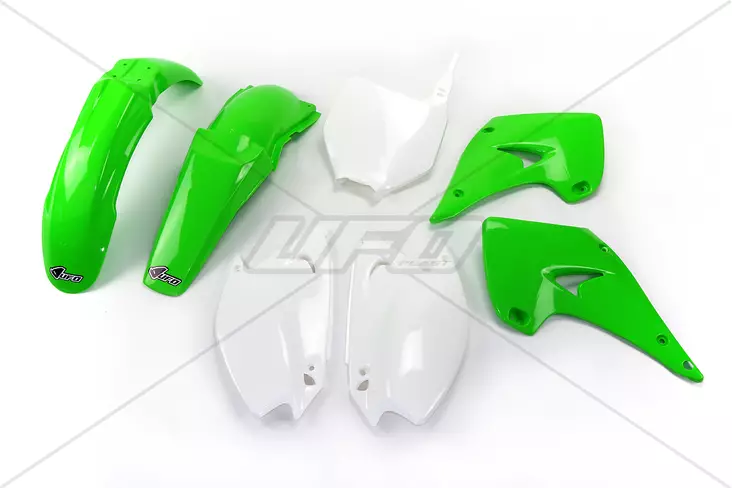 UFO Muovisarja 5-osainen original KX125/250 03-08 - Duell MP varaosat ja tarvikkeet - 48051 - 1