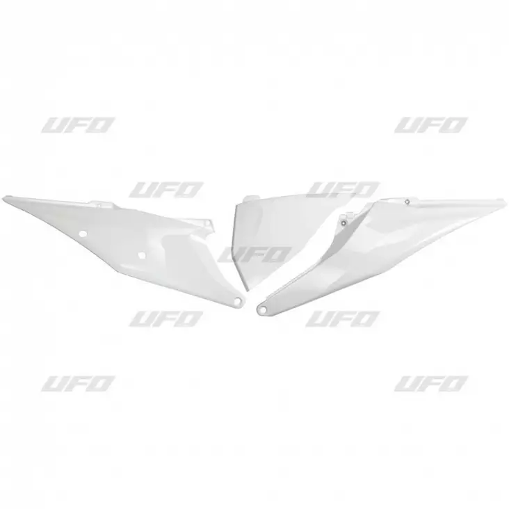 UFO Sivunumerokilvet KTM125-525 SX/SXF 19-22 EXC/EXC-F 20-23 Valkoinen - Duell MP varaosat ja tarvikkeet - 48961 - 1