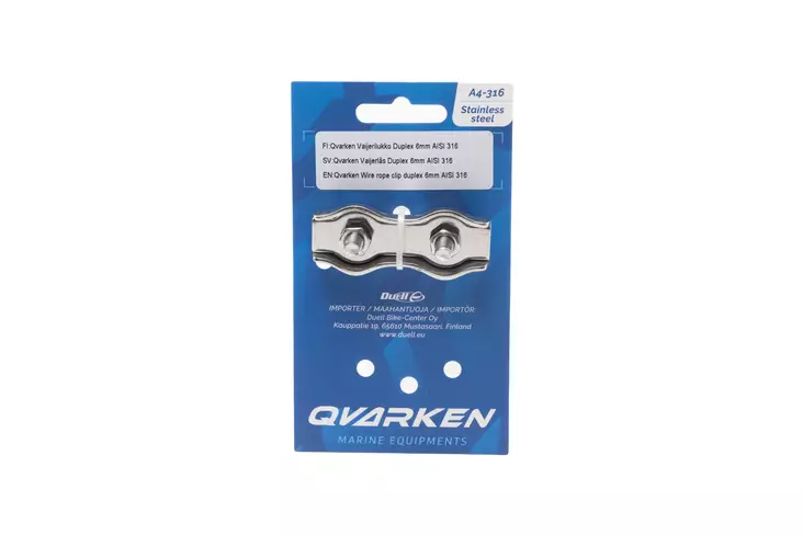 VAIJERILUKKO DUPLEX 2mm AISI316 - Duell venetarvikkeet - 139471 - 1