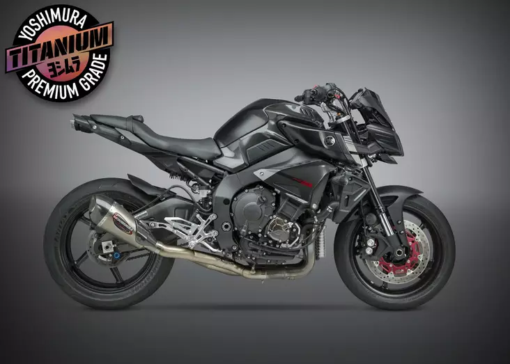 Yoshimura 3/4 System Exhaust Yamaha Fz-10 17 / Mt-10 18-19 Race Alpha T 3Qtr Ti - Duell MP varaosat ja tarvikkeet - 113121 - 1