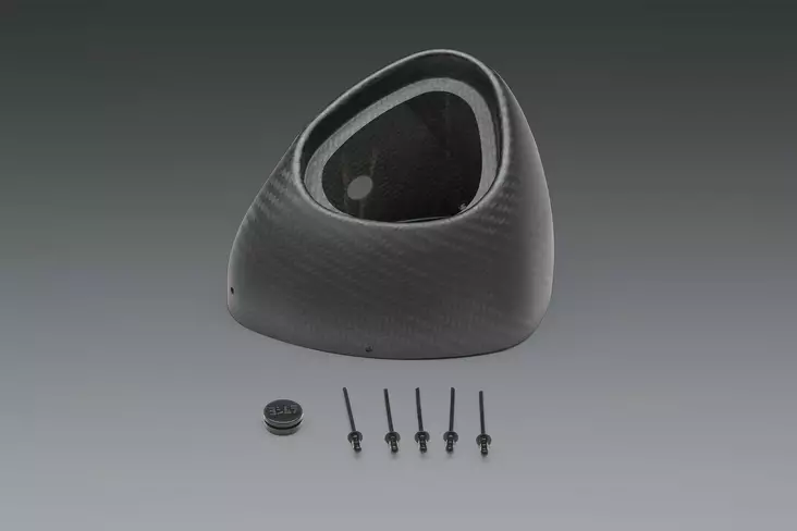 Yoshimura ALPHA / ALPHA T REPLACEMENT END CAP KIT 2" FLARED MATTE - Duell MP varaosat ja tarvikkeet - 112411 - 1