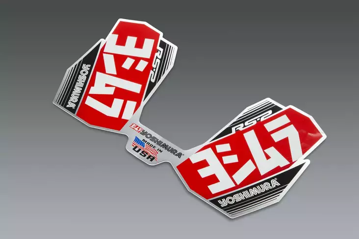 Yoshimura RS-2 MUFFLER WRAP AROUND DECAL OFF-ROAD - Duell MP varaosat ja tarvikkeet - 112291 - 1