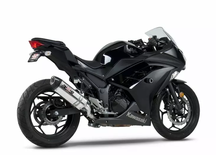Yoshimura Slip-On Kawasaki Ninja 300 2013-17 Signature R-77 So Ss-Ss-Cf - Duell MP varaosat ja tarvikkeet - 113231 - 1