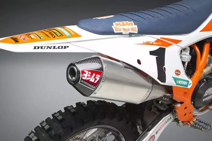 Yoshimura Slip-On Ktm 450Sx-F / Husq Fc450 19-20 Signature Rs-4 So Ss-Al-Cf - Duell MP varaosat ja tarvikkeet - 112781 - 1