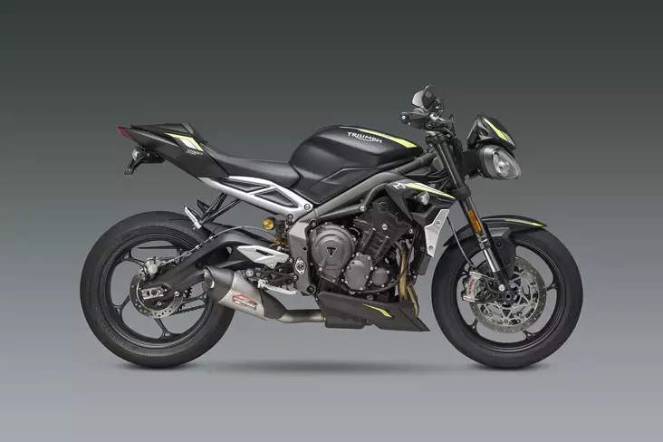 Yoshimura Slip-On Triumph Street Triple 18-20 AT2 So Ss-Cf Works F - Duell MP varaosat ja tarvikkeet - 113941 - 1