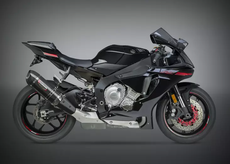 Yoshimura Slip-On Yamaha Yzf-R1/M/S 2015-19 Signature Alpha So Ss-Cf-Cf - Duell MP varaosat ja tarvikkeet - 114081 - 1