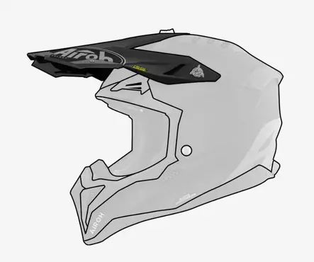Airoh Aviator 3 Peak Carbon Matt - Duell ajovarusteet - 60051 - 1