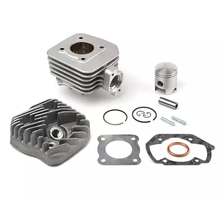 Airsal Sylinterisarja & Kansi 50cc Peugeot Vaaka ilmajäähdytys - Duell mopojen varaosat ja tarvikkeet - 115581 - 1