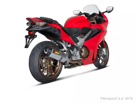 Akrapovic Slip-On Line (Titaani) VFR 800F 2014-16 - Duell MP varaosat ja tarvikkeet - 68501 - 1