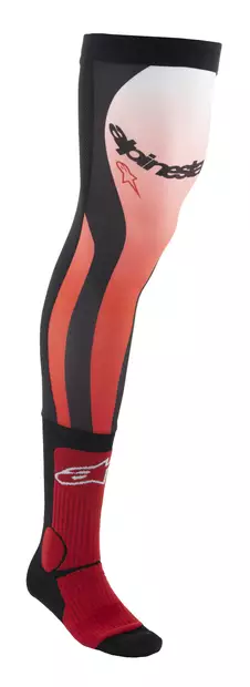 Alpinestars Knee Brace Sukat Punainen/Valkoinen, L/XXL - Duell ajovarusteet - 37761 - 1