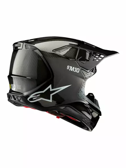 Alpinestars Kypärä S-M10 2206 Solid Carbon, XL - Duell ajovarusteet - 36161 - 1