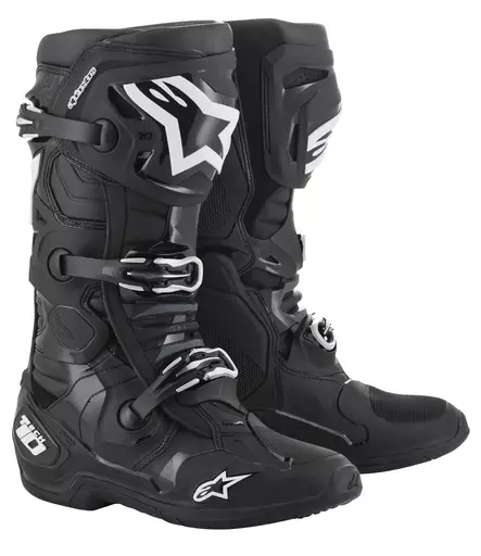 Alpinestars Saapas Tech 10 Musta, 42 (8) - Duell ajovarusteet - 39611 - 1