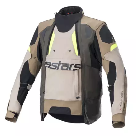 Alpinestars Tekstiilitakki Halo Drystar Khaki/Hiekka L - Duell ajovarusteet - 42861 - 1