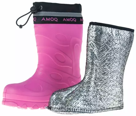 AMOQ Freetime JNR Saappaat pinkki, 32 - Duell ajovarusteet - 52381 - 1