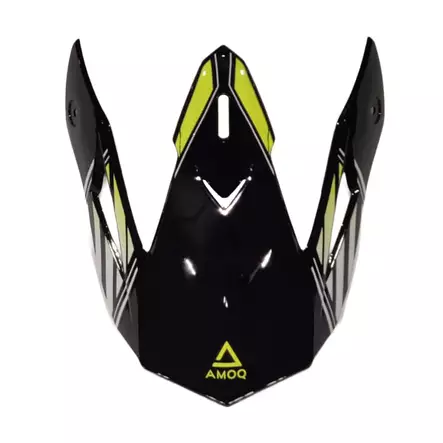 AMOQ Meteor V2 Lippa Axis Musta/HiVis - Duell ajovarusteet - 51901 - 1