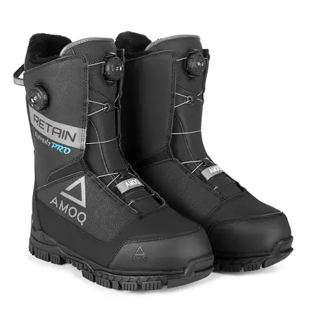 AMOQ Retain Dual Opti-Fit lacing Saappaat Musta/Harmaa, 41 - Duell ajovarusteet - 52601 - 1