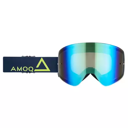 AMOQ Vision Magnetic Crossilasit Navy-Gold - Gold Mirror - Duell ajovarusteet - 52941 - 1