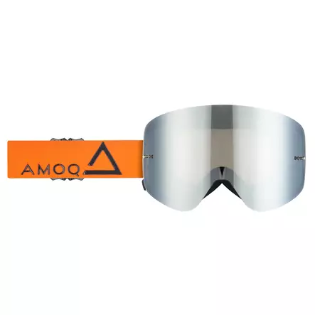 AMOQ Vision Magnetic Crossilasit Orange-Black - Silver Mirror - Duell ajovarusteet - 52231 - 1