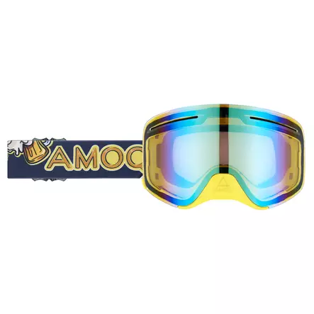 AMOQ Vision Vent+ Magnetic Ajolasit Beer - Kulta Peili - Duell ajovarusteet - 52961 - 1