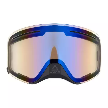AMOQ Vision Vent+ Tuplalinssi Magnetic (Nenäsuojalla) - Sininen Peili - Duell ajovarusteet - 52281 - 1