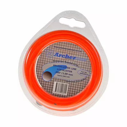 Archer Trimmerin siima Eco-Trim Pyöreä Ø 2.4mm x 15m - Duell pienkoneiden varaosat ja tarvikkeet - 73411 - 1