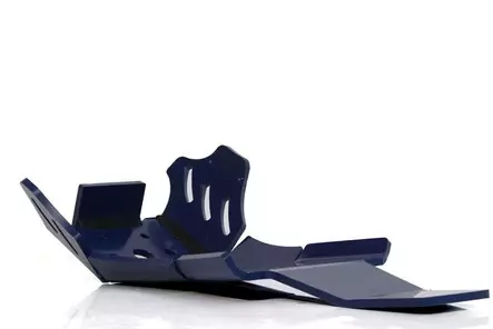 AXP Xtrem HDPE Skid Plate Blue Husqvarna TC250/TX300 19-22 - Duell MP varaosat ja tarvikkeet - 86471 - 1
