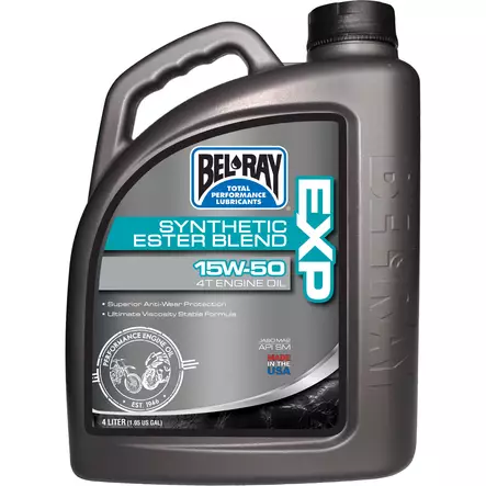 Bel-Ray EXP Synthetic Ester Blend 4T 15W-50 4L - Duell öljyt ja muut nesteet - 62941 - 1