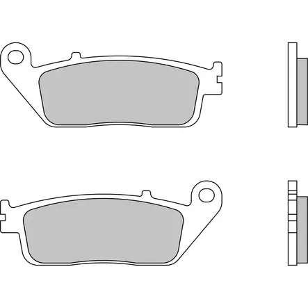 Brembo Jarrupalat Maxi-Scooter - Duell MP varaosat ja tarvikkeet - 122701 - 1