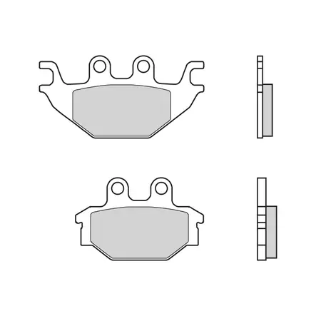 Brembo Jarrupalat Sintered Off-Road - Duell MP varaosat ja tarvikkeet - 122811 - 1